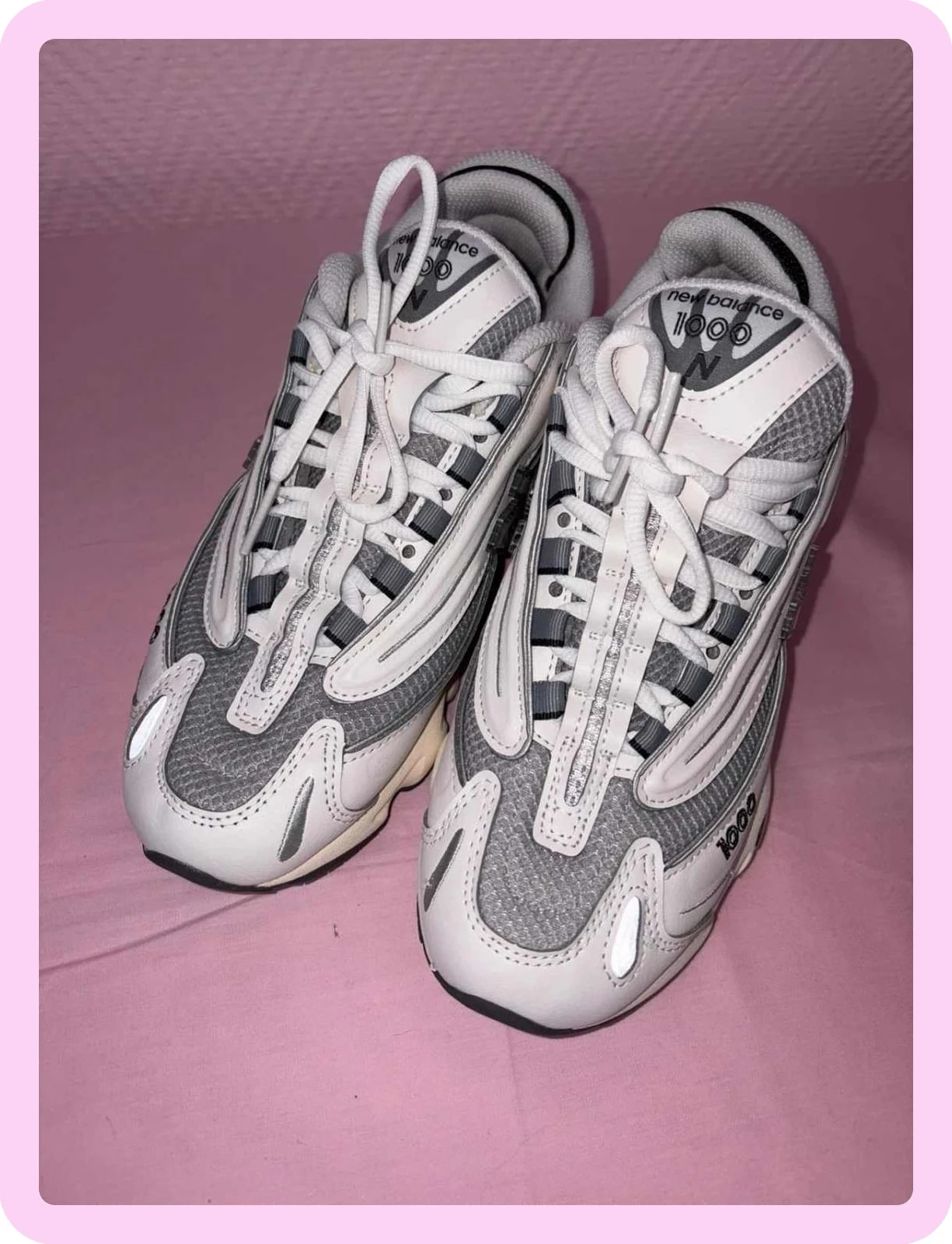 Tênis feminino New Balance tamanho 37 1/2 usado uma vez – photo 2